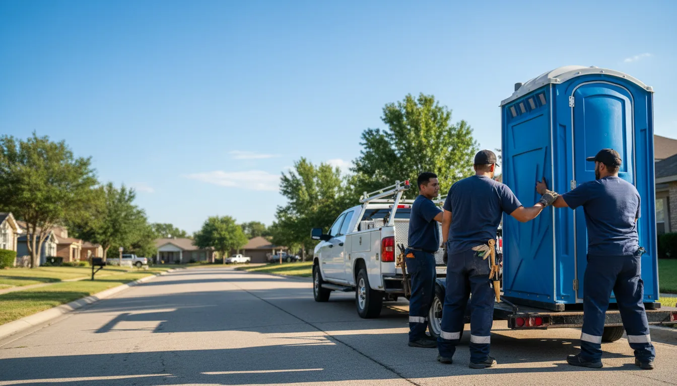 Portable Toilet Rental in Summerfield, TX near me